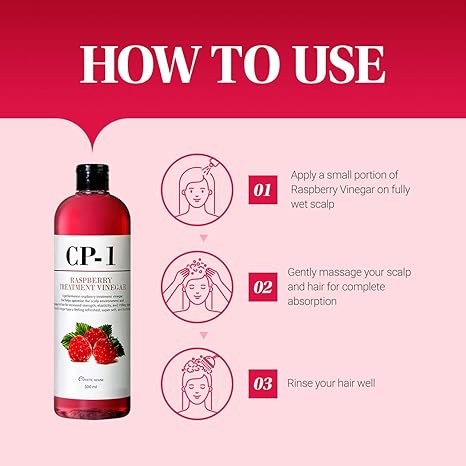 CP-1 에스테틱 하우스 라즈베리 트리트먼트 헤어 식초 린스 (두피용) 500ml