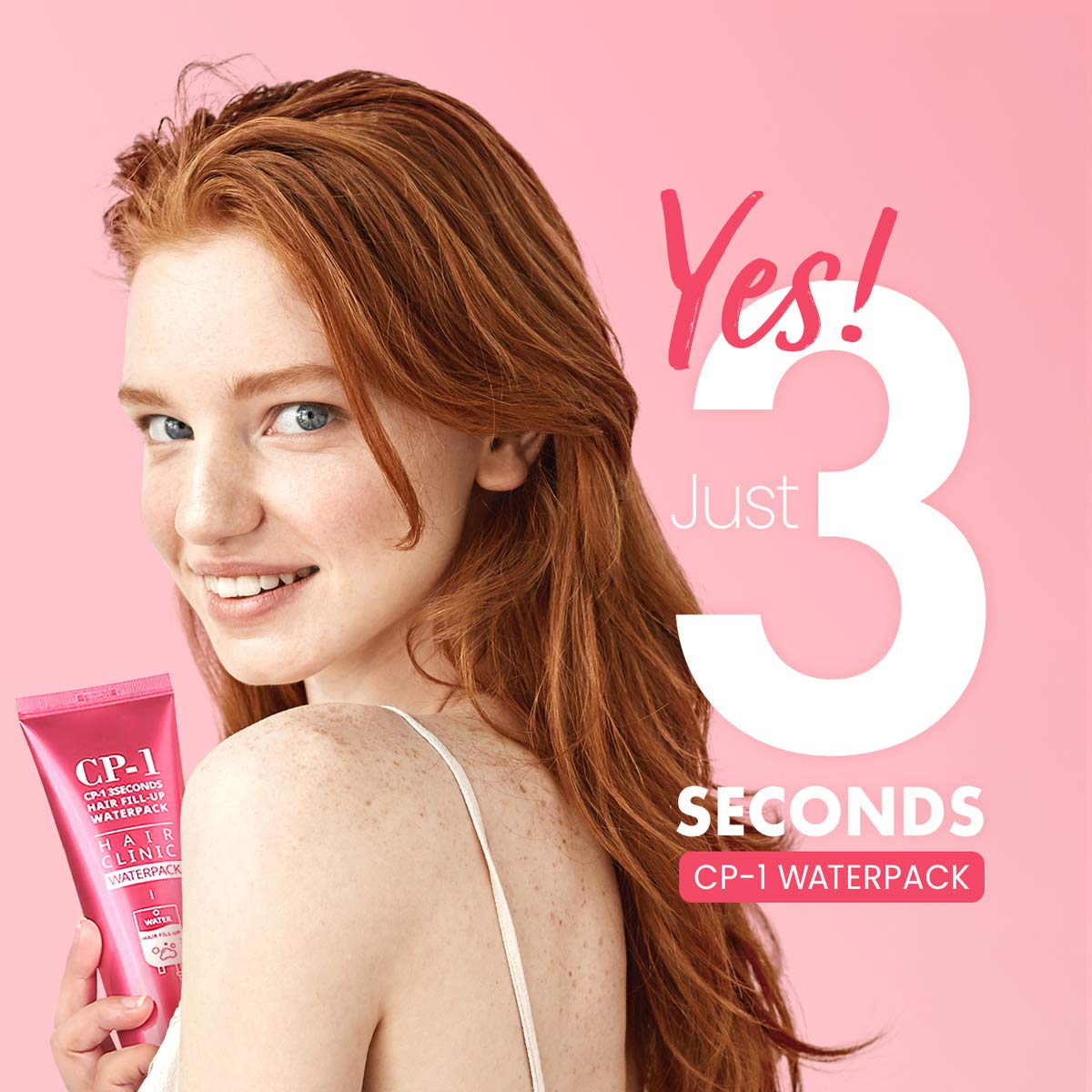 CP-1 3 Seconds Hair Fill-Up Waterpack - Acondicionador sin enjuague, mascarilla capilar sin enjuague 120 ml