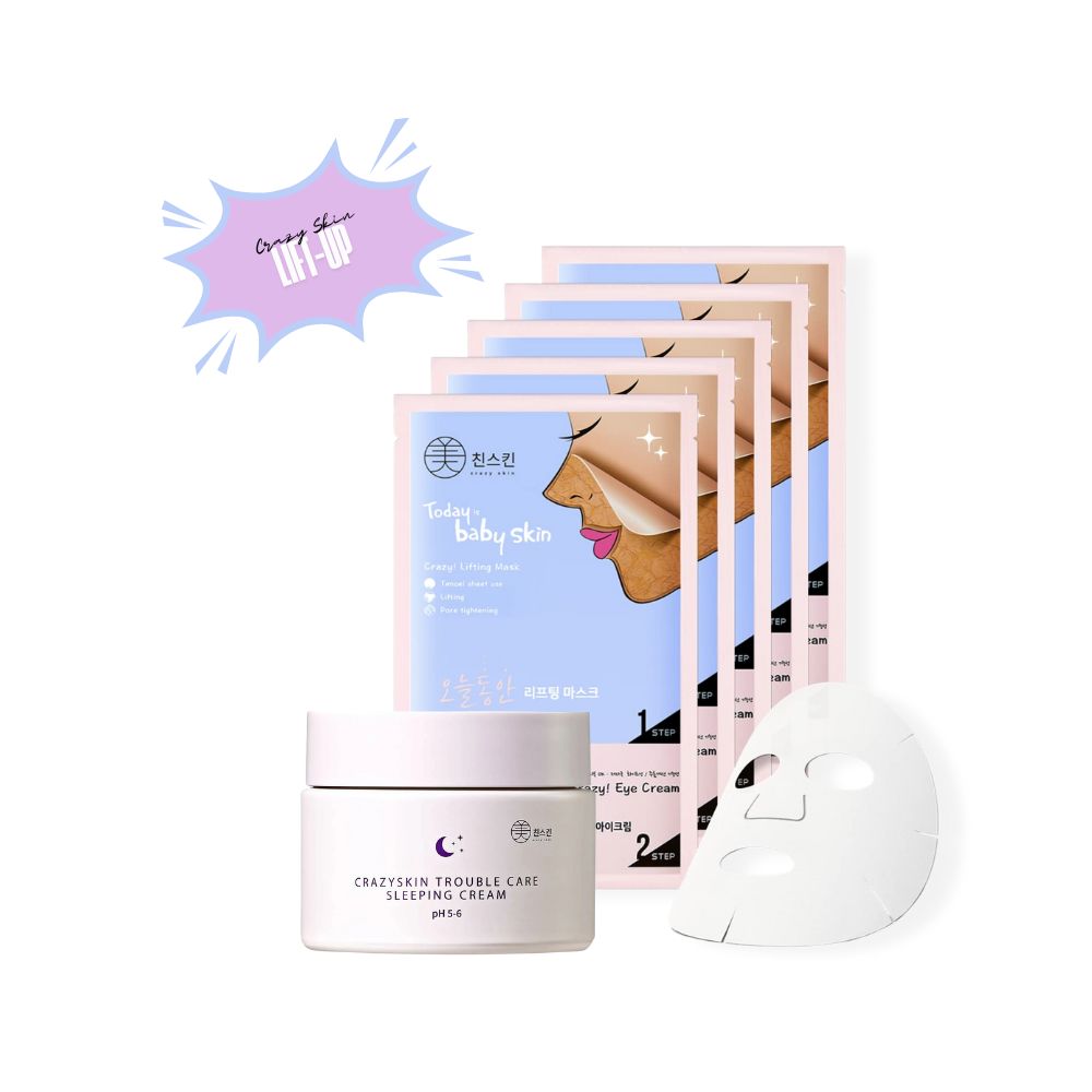 [CRAZYSKIN] Lift-Up Bundle - Anti-aging, anti-wrinkles, lifting k-beauty skincare bundle!