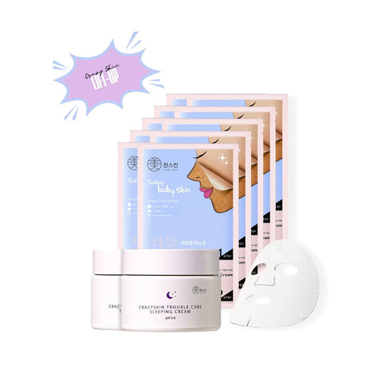 [CRAZYSKIN] Double Lift-Up Bundle - Anti-aging, anti-wrinkle, double k-beauty bundle