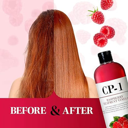 CP-1 Esthetic House - Enjuague capilar con vinagre y frambuesa para el cuero cabelludo (500 ml)