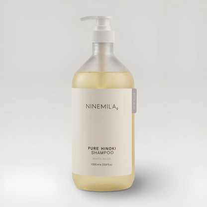 Ninemila Pure Hinoki Vegan Shampoo - White Musk 1000ml